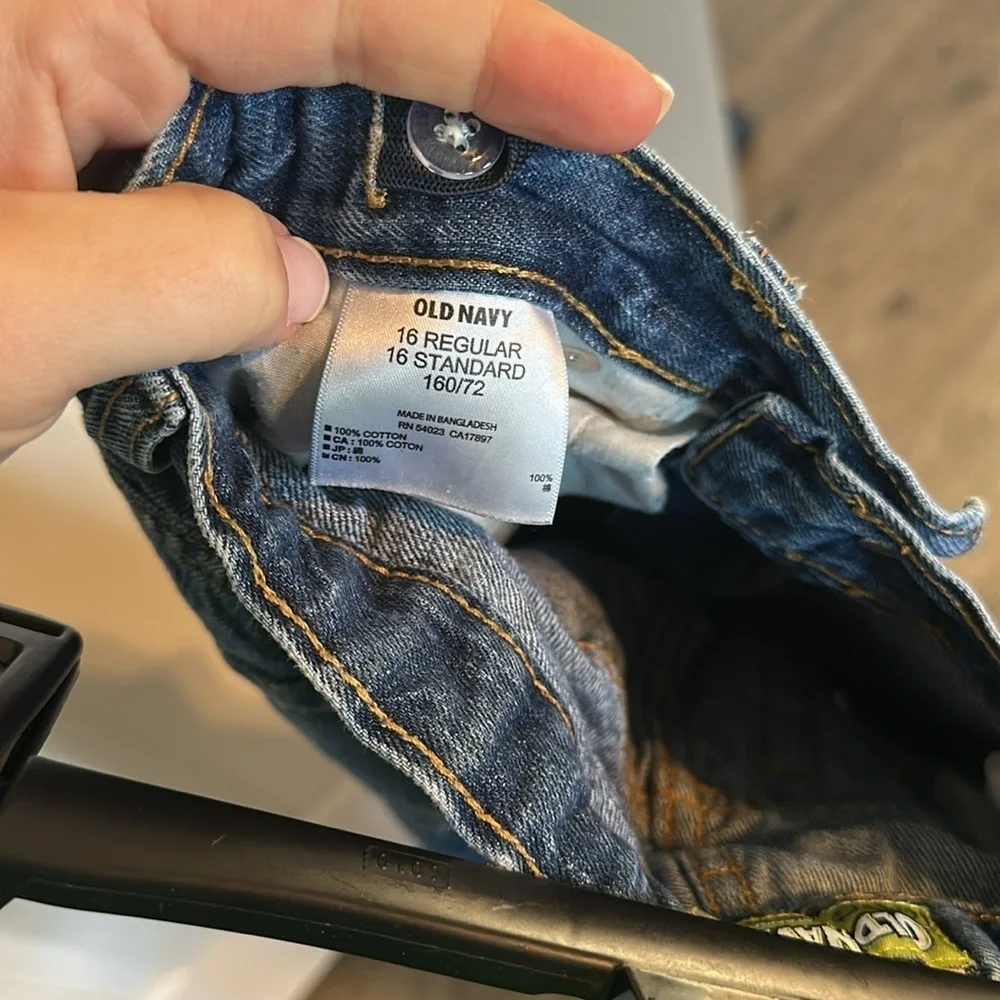 Old Navy Boys Jeans size 16 Regular